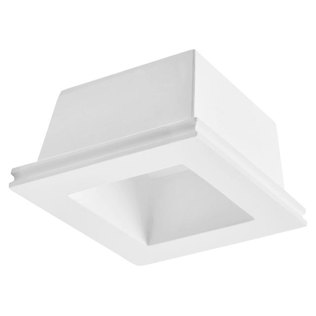 FARETTO DA INCASSO IN GESSO ATTICA ORIENTABILE ATTACCO GU10 DIMENSIONI 12x12x6,5 cm | Tecnomat FARETTO DA INCASSO IN GESSO ATTICA ORIENTABILE ATTACCO GU10 DIMENSIONI 12x12x6,5 cm | Tecnomat