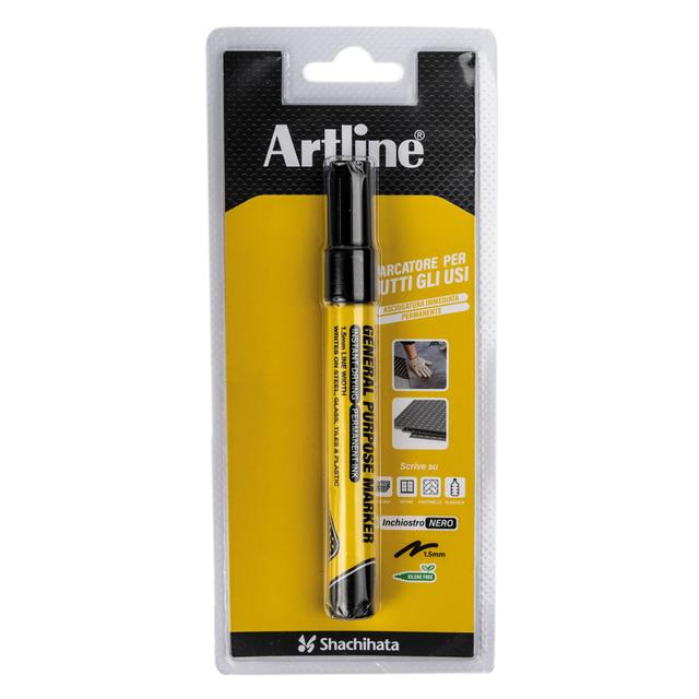 MARCATORE MULTIUSO ARTLINE NERO PUNTA CONICA 1,5 mm MULTISUPERFICI | Tecnomat MARCATORE MULTIUSO ARTLINE NERO PUNTA CONICA 1,5 mm MULTISUPERFICI | Tecnomat