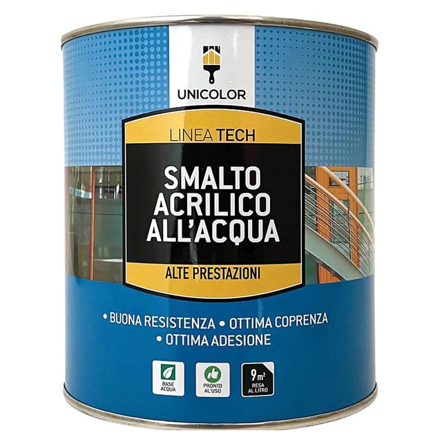SMALTO ACQUA LUCIDO UNICOLOR OCRA 0,75 l TUTTI I SUPPORTI 8-10 m² CON 1 l PRONTO USO | Tecnomat SMALTO ACQUA LUCIDO UNICOLOR OCRA 0,75 l TUTTI I SUPPORTI 8-10 m² CON 1 l PRONTO USO | Tecnomat
