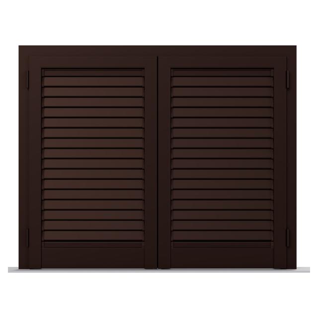 PERSIANA IN ALLUMINIO MARRONE MAREZZATO 2 ANTE A DESTRA 140x140 cm (LxH) | Tecnomat PERSIANA IN ALLUMINIO MARRONE MAREZZATO 2 ANTE A DESTRA 140x140 cm (LxH) | Tecnomat