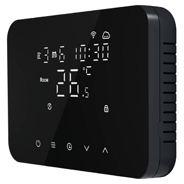 CRONOTERMOSTATO ISNATCH DIGITALE DA PARETE A BATTERIA TOUCH COLORE NERO | Tecnomat CRONOTERMOSTATO ISNATCH DIGITALE DA PARETE A BATTERIA TOUCH COLORE NERO - 2 | Tecnomat