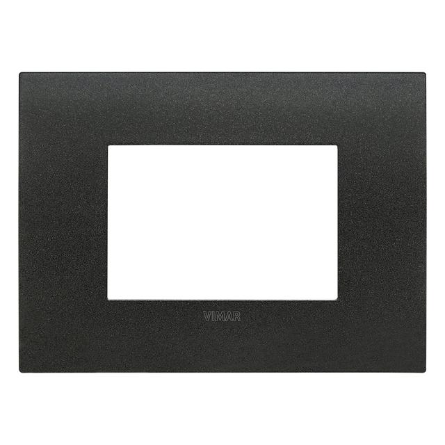 PLACCA ARKE FIT 3 MODULI GRAFITE IN METALLO | Tecnomat PLACCA ARKE FIT 3 MODULI GRAFITE IN METALLO | Tecnomat