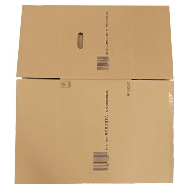 SCATOLA PER IMBALLO IN CARTONE 50x35x40 cm (LxHxP) CARTONE DOPPIA ONDA | Tecnomat SCATOLA PER IMBALLO IN CARTONE 50x35x40 cm (LxHxP) CARTONE DOPPIA ONDA | Tecnomat