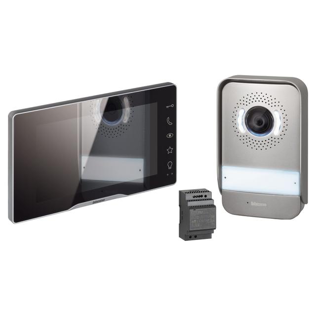 KIT VIDEOCITOFONO BTICINO MONO/BI FAMILIARE EASYKIT PLUS 2 FILI COLORE NERO | Tecnomat KIT VIDEOCITOFONO BTICINO MONO/BI FAMILIARE EASYKIT PLUS 2 FILI COLORE NERO - 2 | Tecnomat