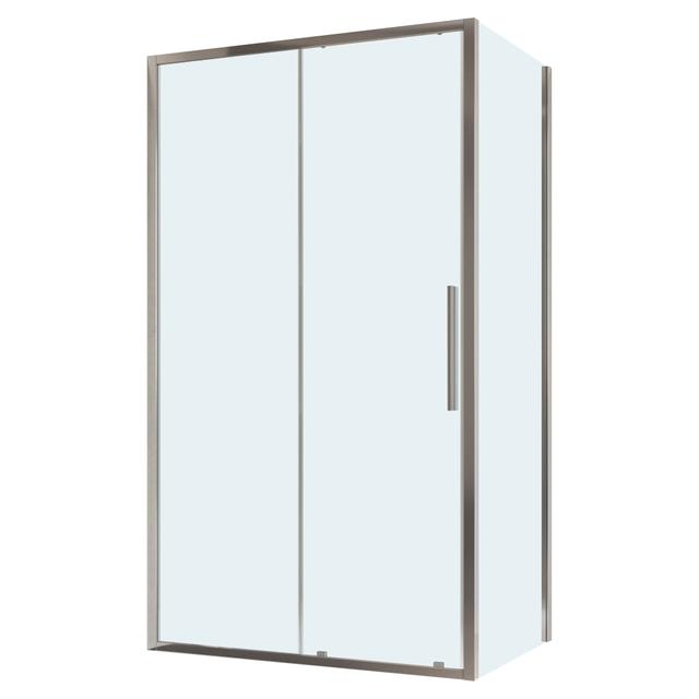 LATO FISSO SAX 67-69 cm H 200 cm VETRO TRASPARENTE 6 mm PROFILI ARGENTO LUCIDO | Tecnomat LATO FISSO SAX 67-69 cm H 200 cm VETRO TRASPARENTE 6 mm PROFILI ARGENTO LUCIDO - 2 | Tecnomat