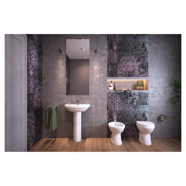 VASO SERIE ECO PIU A TERRA SCARICO PAVIMENTO IN CERAMICA BIANCA | Tecnomat VASO SERIE ECO PIU A TERRA SCARICO PAVIMENTO IN CERAMICA BIANCA | Tecnomat
