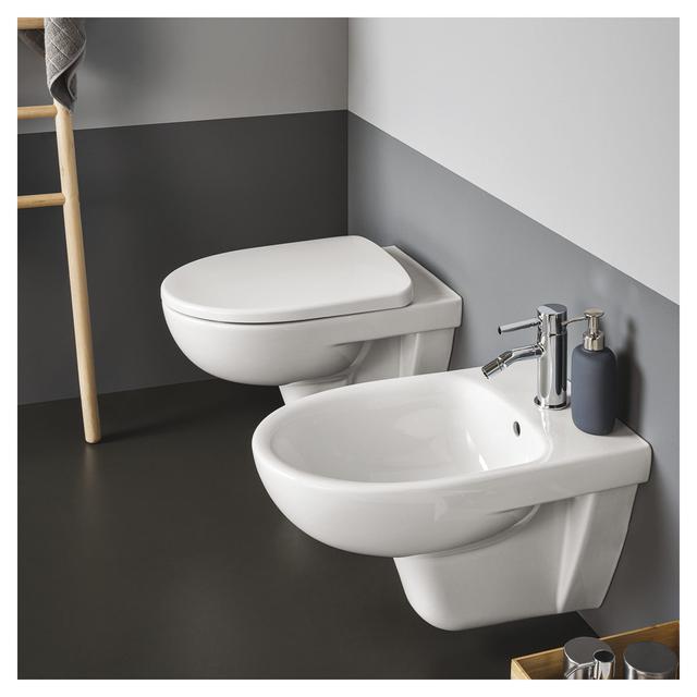 BIDET GEBERIT SERIE SELNOVA PRO SOSPESO IN CERAMICA BIANCA | Tecnomat BIDET GEBERIT SERIE SELNOVA PRO SOSPESO IN CERAMICA BIANCA | Tecnomat