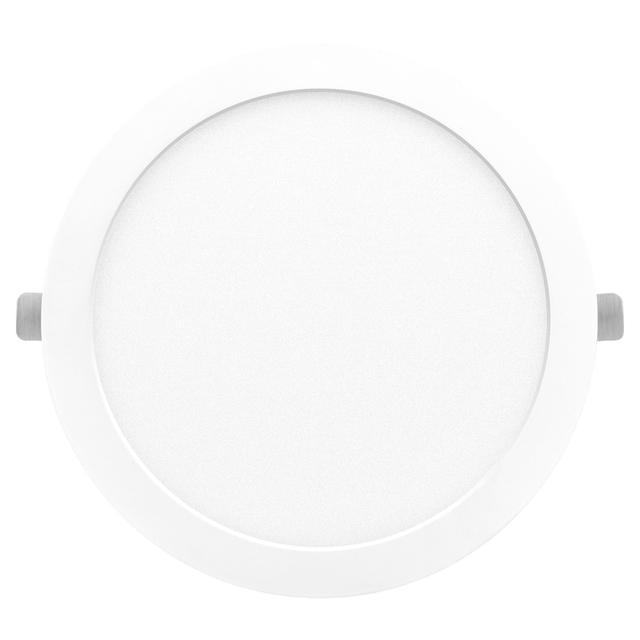 FARETTO INCASSO A PLAFONE TONDO 18W BIANCO 4000K 1550 lumen Ø215 mm ALTEZZA 13 mm | Tecnomat FARETTO INCASSO A PLAFONE TONDO 18W BIANCO 4000K 1550 lumen Ø215 mm ALTEZZA 13 mm - 2 | Tecnomat