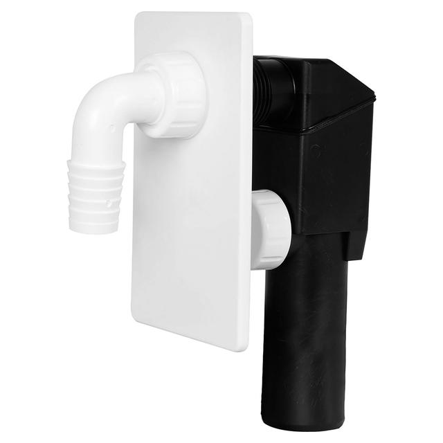 SIFONE LAVATRICE DA INCASSO STYLETECH CON PLACCA BIANCA SCARICO Ø40 mm | Tecnomat SIFONE LAVATRICE DA INCASSO STYLETECH CON PLACCA BIANCA SCARICO Ø40 mm | Tecnomat