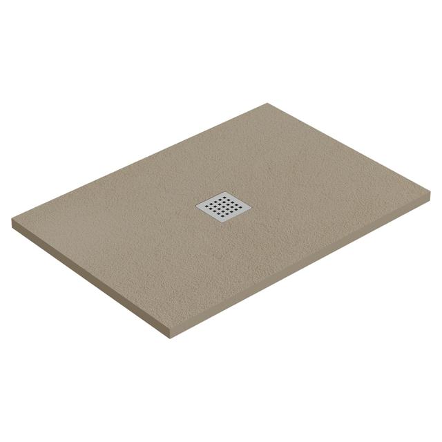 PIATTO DOCCIA TEVERE CEMENTO MARMORESINA SABBIA 70x100 cm H 2,2 cm PILETTA Ø90 mm | Tecnomat PIATTO DOCCIA TEVERE CEMENTO MARMORESINA SABBIA 70x100 cm H 2,2 cm PILETTA Ø90 mm | Tecnomat