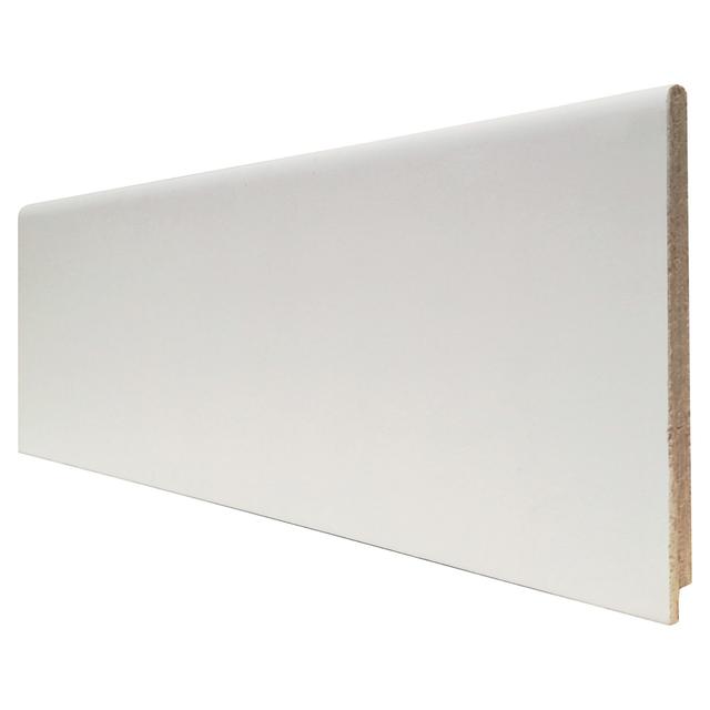 BATTISCOPA RIVESTITO BIANCO 2400x100 mm (LxH) SP 10 mm | Tecnomat BATTISCOPA RIVESTITO BIANCO 2400x100 mm (LxH) SP 10 mm | Tecnomat