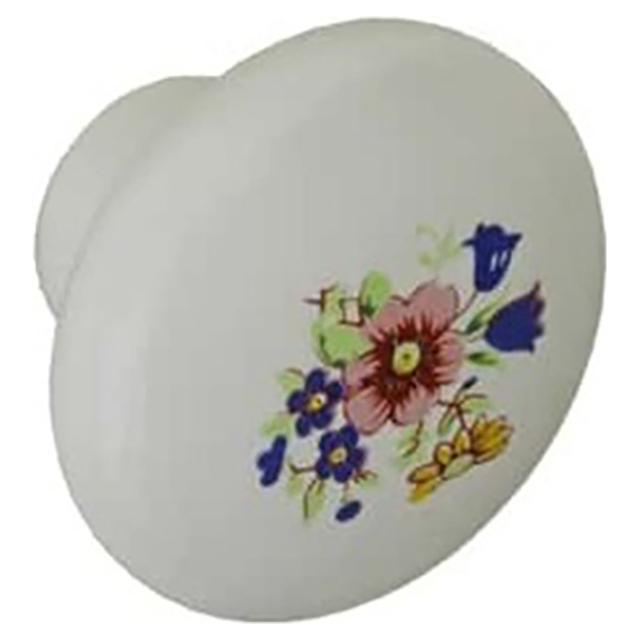 POMOLO PORCELLANA CAPPUCCINO CON FIORI Ø 32 mm | Tecnomat POMOLO PORCELLANA CAPPUCCINO CON FIORI Ø 32 mm - 2 | Tecnomat