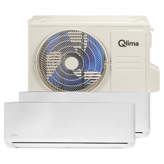 CONDIZIONATORE QLIMA DUAL 9000+12000 BTU SM17 DUO EER 3,23 COP 3,71 A++/A+ | Tecnomat CONDIZIONATORE QLIMA DUAL 9000+12000 BTU SM17 DUO EER 3,23 COP 3,71 A++/A+ | Tecnomat