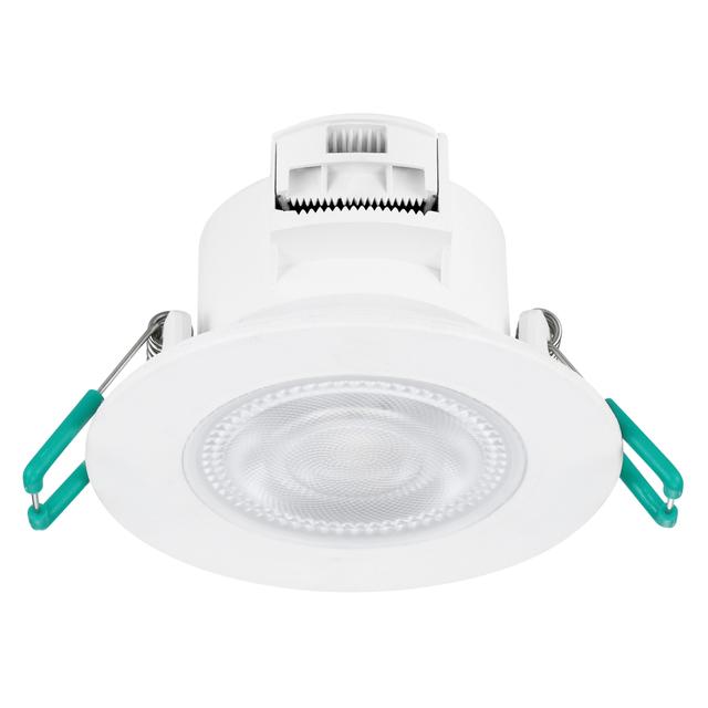 FARETTO LED SYLVANIA DA INCASSO 500 lm 4,8W TONDO FISSO IP65 3000K LUCE CALDA COLORE BIANCO | Tecnomat FARETTO LED SYLVANIA DA INCASSO 500 lm 4,8W TONDO FISSO IP65 3000K LUCE CALDA COLORE BIANCO | Tecnomat