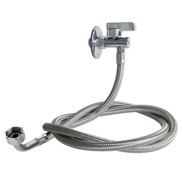 RUBINETTO DI CARICO LAVATRICE FAID M1/2" CON FILTRO TUBO FLESSIBILE 200CM ALLUMINIO CURVA F3/4" | Tecnomat RUBINETTO DI CARICO LAVATRICE FAID M1/2" CON FILTRO TUBO FLESSIBILE 200CM ALLUMINIO CURVA F3/4" | Tecnomat