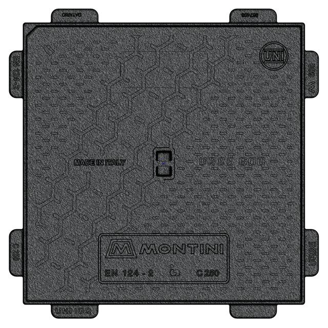 CHIUSINO IN GHISA URBE 600 60x60 cm CLASSE C250 | Tecnomat CHIUSINO IN GHISA URBE 600 60x60 cm CLASSE C250 | Tecnomat