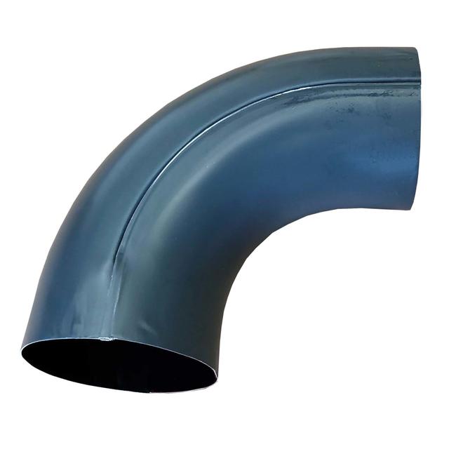 CURVA IN LAMIERA 87° Ø100mm ANTRACITE LAMIERA PREVERNICIATA | Tecnomat CURVA IN LAMIERA 87° Ø100mm ANTRACITE LAMIERA PREVERNICIATA - 2 | Tecnomat