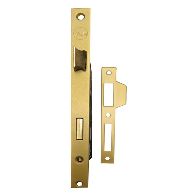SERRATURA YALE AD INFILARE OTTONE LUCIDO E55 mm INTERASSE 72 mm CILINDRO BORDO QUADRO | Tecnomat SERRATURA YALE AD INFILARE OTTONE LUCIDO E55 mm INTERASSE 72 mm CILINDRO BORDO QUADRO - 2 | Tecnomat