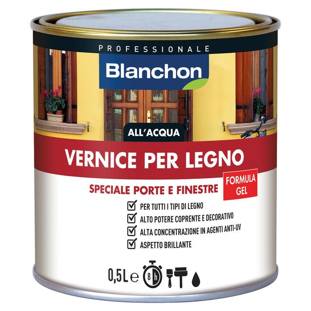 VERNICE LEGNO SERRAMENTI BLANCHON 0,5 l NOCE COPRE E DECORA 12 m² CON 1 l | Tecnomat VERNICE LEGNO SERRAMENTI BLANCHON 0,5 l NOCE COPRE E DECORA 12 m² CON 1 l | Tecnomat