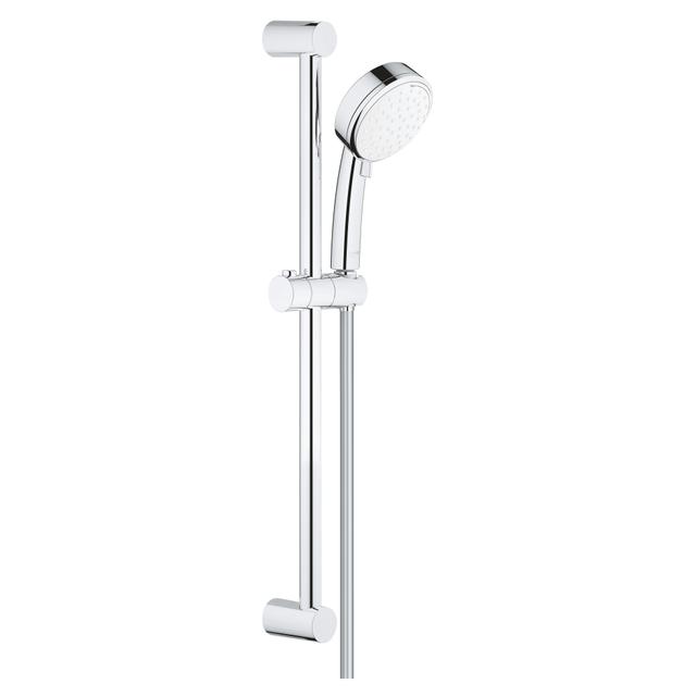 SALISCENDI DOCCIA GROHE COSMOPOLITAN 100 INTERASSE 620 mm CON PORTA E DOCCETTA 2 GETTI CROMO | Tecnomat SALISCENDI DOCCIA GROHE COSMOPOLITAN 100 INTERASSE 620 mm CON PORTA E DOCCETTA 2 GETTI CROMO | Tecnomat