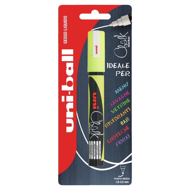 MARCATORE BASE GESSO GIALLO FLUO PUNTA TONDA 2 mm LAVABILE CON PANNO UMIDO | Tecnomat MARCATORE BASE GESSO GIALLO FLUO PUNTA TONDA 2 mm LAVABILE CON PANNO UMIDO - 2 | Tecnomat