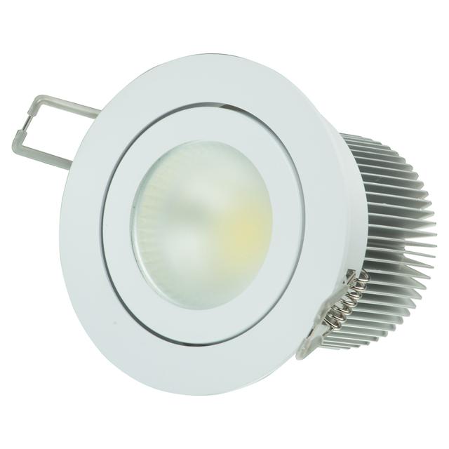 FARETTO INCASSO VIVIDA LED COB 5W TONDO BIANCO 4000K 410 lumen DIMENSIONI Ø 85x43 mm | Tecnomat FARETTO INCASSO VIVIDA LED COB 5W TONDO BIANCO 4000K 410 lumen DIMENSIONI Ø 85x43 mm | Tecnomat