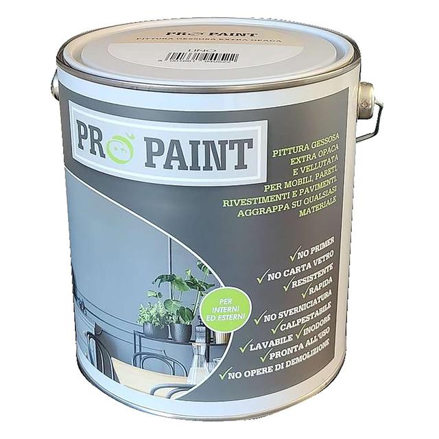 SMALTO ACQUA GESSOSO NOVECENTO PROPAINT 2,5 l GRIGIO INGLESE PER SHABBY CHIC 14 m² CON 1 l | Tecnomat SMALTO ACQUA GESSOSO NOVECENTO PROPAINT 2,5 l GRIGIO INGLESE PER SHABBY CHIC 14 m² CON 1 l - 2 | Tecnomat