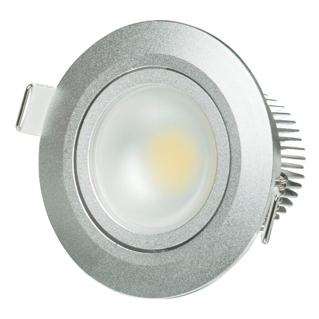 FARETTO DA INCASSO LED VIVIDA SIGMA SILVER 8W FINO 560lm CCT ORIENTABILE FORO Ø75mm | Tecnomat FARETTO DA INCASSO LED VIVIDA SIGMA SILVER 8W FINO 560lm CCT ORIENTABILE FORO Ø75mm | Tecnomat