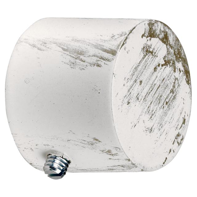 POMOLI TAPPO COLOR AVORIO / ORO 2 PEZZI PER BASTONE Ø 20 mm | Tecnomat POMOLI TAPPO COLOR AVORIO / ORO 2 PEZZI PER BASTONE Ø 20 mm - 2 | Tecnomat