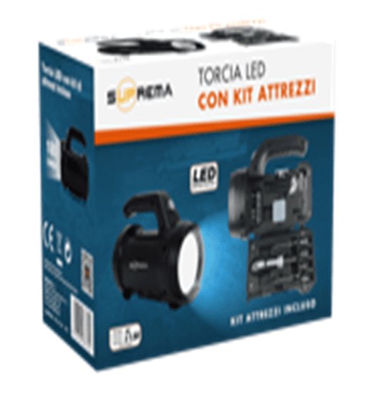 FARO LED SUPREMA 3W 180 lumen 4000K LUCE BIANCA CON KIT ATTREZZI BATTERIE 3xAA NON INCLUSE | Tecnomat FARO LED SUPREMA 3W 180 lumen 4000K LUCE BIANCA CON KIT ATTREZZI BATTERIE 3xAA NON INCLUSE | Tecnomat