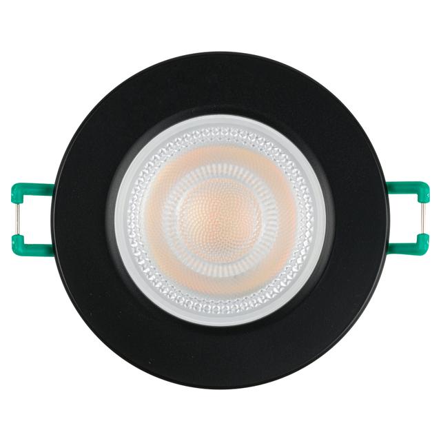FARETTO INCASSO LED SYLVANIA SYLSPT 5,5W 550 lm CCT NERO CON GHIERA SILVER FORO Ø74mm IP65 | Tecnomat FARETTO INCASSO LED SYLVANIA SYLSPT 5,5W 550 lm CCT NERO CON GHIERA SILVER FORO Ø74mm IP65 | Tecnomat