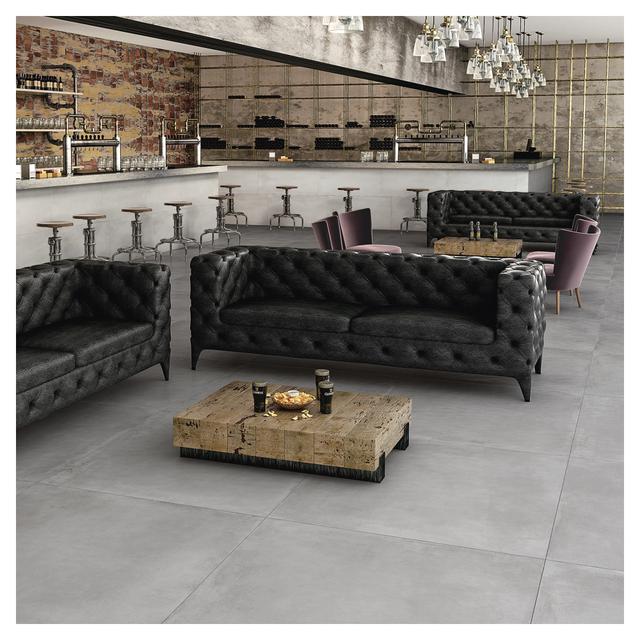 PAVIMENTO INTERNO CAMNTUM GRISO 122,2x122,2x1 cm PEI4 R9 GRES PORCELLANATO | Tecnomat PAVIMENTO INTERNO CAMNTUM GRISO 122,2x122,2x1 cm PEI4 R9 GRES PORCELLANATO - 2 | Tecnomat