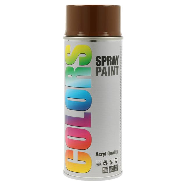 SMALTO SPRAY COLORS MOTIP RAL 8007 MARRONE CAPRI 400 ml 2 - 4 m² CON 1 l | Tecnomat SMALTO SPRAY COLORS MOTIP RAL 8007 MARRONE CAPRI 400 ml 2 - 4 m² CON 1 l - 2 | Tecnomat