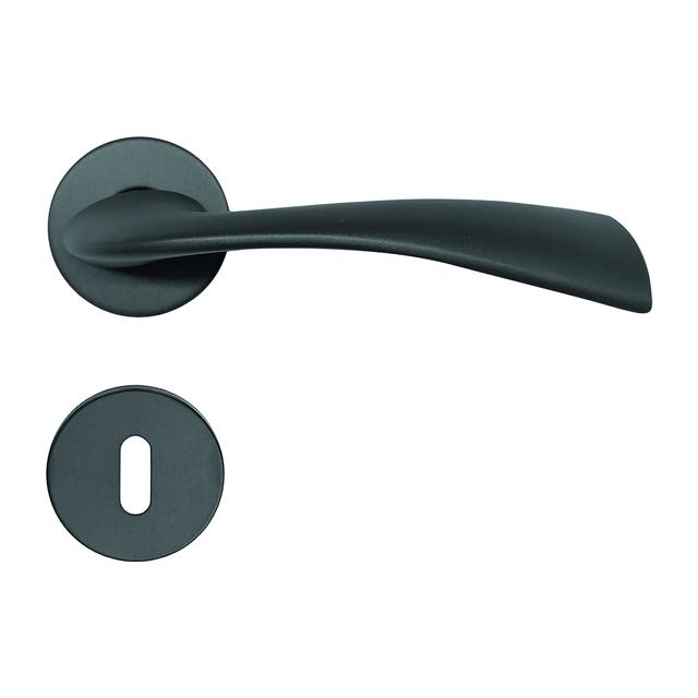 MANIGLIA A ROSETTA MARTINELLI - FLEXI ALLUMINIO ANTRACITE QUADRO 8 mm | Tecnomat MANIGLIA A ROSETTA MARTINELLI - FLEXI ALLUMINIO ANTRACITE QUADRO 8 mm | Tecnomat