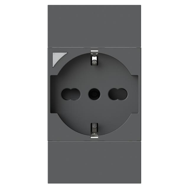 PRESA UNIVERSALE 4BOX WIFI E BLUETOOTH COMPATIBILE CON BTICINO LIVING NOW NERA | Tecnomat PRESA UNIVERSALE 4BOX WIFI E BLUETOOTH COMPATIBILE CON BTICINO LIVING NOW NERA | Tecnomat