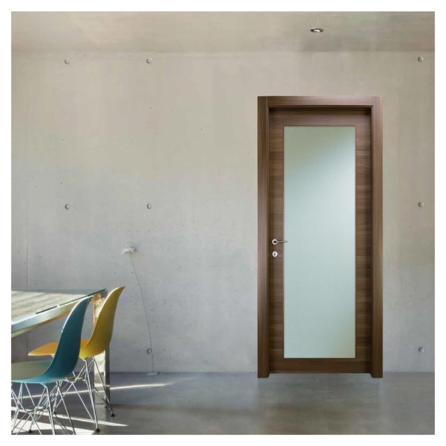 PORTA DA INTERNO BATTENTE VETRATA NOEMI ZANINI 70x210 cm (LxH) REVERSIBILE | Tecnomat PORTA DA INTERNO BATTENTE VETRATA NOEMI ZANINI 70x210 cm (LxH) REVERSIBILE | Tecnomat