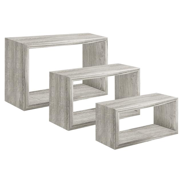 TRIS RETTANGOLO ROVERE GRIGIO 40x27-37x24-34x21cm(HxL) PROFONDITA 11,7 cm | Tecnomat TRIS RETTANGOLO ROVERE GRIGIO 40x27-37x24-34x21cm(HxL) PROFONDITA 11,7 cm - 2 | Tecnomat