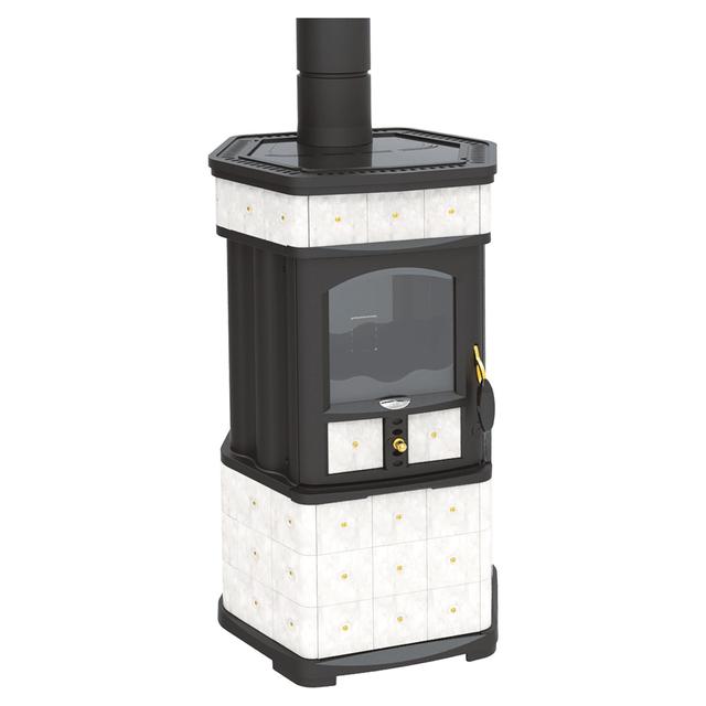 STUFA LEGNA LINCAR MONELLINA 5,6 kW BIANCA | Tecnomat STUFA LEGNA LINCAR MONELLINA 5,6 kW BIANCA - 2 | Tecnomat