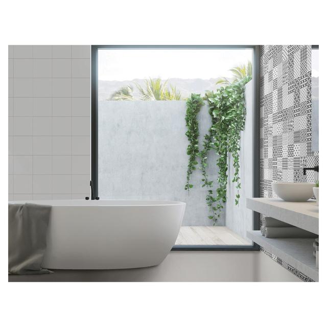 RIVESTIMENTO BAGNO BIANCO MATT 20x20 cm PEI 3 BICOTTURA PASTA ROSSA | Tecnomat RIVESTIMENTO BAGNO BIANCO MATT 20x20 cm PEI 3 BICOTTURA PASTA ROSSA | Tecnomat