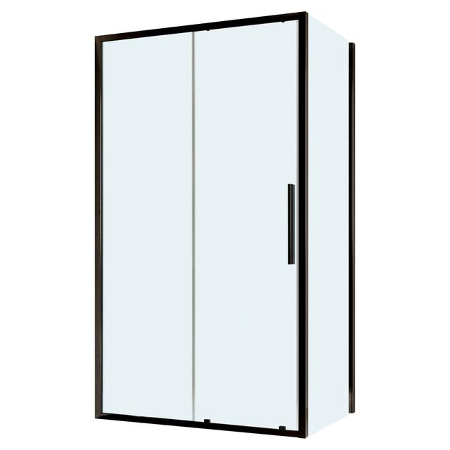 LATO FISSO SAX 77-79 cm H 200 cm VETRO TRASPARENTE 6 mm PROFILI NERI | Tecnomat LATO FISSO SAX 77-79 cm H 200 cm VETRO TRASPARENTE 6 mm PROFILI NERI - 2 | Tecnomat