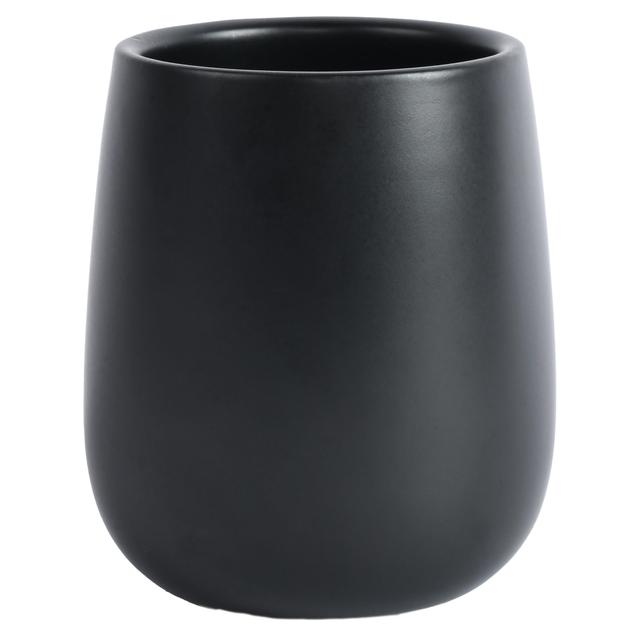 PORTA SPAZZOLINO SERIE LARISSA IN CERAMICA COLORE NERO | Tecnomat PORTA SPAZZOLINO SERIE LARISSA IN CERAMICA COLORE NERO - 2 | Tecnomat