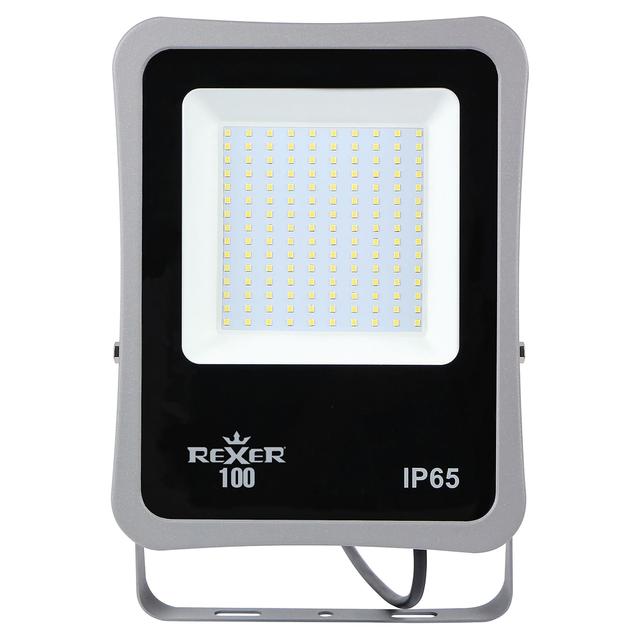 PROIETTORE SOLARE REXER 100W 1200 lumen 4000K LUCE BIANCA CON PANNELLO SOLARE 15W/5V IP65 | Tecnomat PROIETTORE SOLARE REXER 100W 1200 lumen 4000K LUCE BIANCA CON PANNELLO SOLARE 15W/5V IP65 | Tecnomat