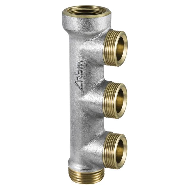 COLLETTORE LINEARE RBM MONOBLOCK 350600 2 VIE PASSO RBM W24,5 X 19 1'' MF INTERASSE 37 mm | Tecnomat COLLETTORE LINEARE RBM MONOBLOCK 350600 2 VIE PASSO RBM W24,5 X 19 1'' MF INTERASSE 37 mm | Tecnomat