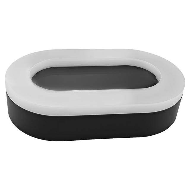 APPLIQUE LED ATHOS OVALE 11W 1250 lumen 4000K LUCE BIANCA 190x113x40mm IP65 NERO | Tecnomat APPLIQUE LED ATHOS OVALE 11W 1250 lumen 4000K LUCE BIANCA 190x113x40mm IP65 NERO - 2 | Tecnomat