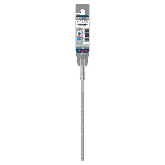 PUNTA BOSCH Ø5,5mm 210/150mm 4 TAGLIENTI PUNTA BOSCH Ø5,5 mm 210/150 mm PER MURO E CALCESTRUZZO | Tecnomat PUNTA BOSCH Ø5,5mm 210/150mm 4 TAGLIENTI PUNTA BOSCH Ø5,5 mm 210/150 mm PER MURO E CALCESTRUZZO - 2 | Tecnomat