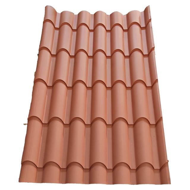 LASTRA FINTO COPPO ROSSO 210x100 cm LAMIERA PREVERNICIATA SP. 0,5 mm | Tecnomat LASTRA FINTO COPPO ROSSO 210x100 cm LAMIERA PREVERNICIATA SP. 0,5 mm - 2 | Tecnomat