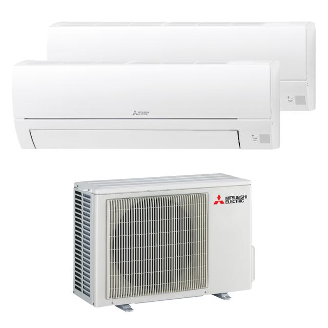 CONDIZIONATORE MITSUBISHI DUAL 9000+ 12000 BTU EER 3,81 COP 4,73 WIFI A++/A+ | Tecnomat CONDIZIONATORE MITSUBISHI DUAL 9000+ 12000 BTU EER 3,81 COP 4,73 WIFI A++/A+ | Tecnomat