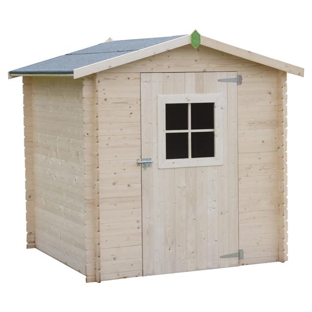 CASETTA IN LEGNO ITACA 198x198 cm H 206 cm SPESSORE PARETE 15 mm | Tecnomat CASETTA IN LEGNO ITACA 198x198 cm H 206 cm SPESSORE PARETE 15 mm | Tecnomat