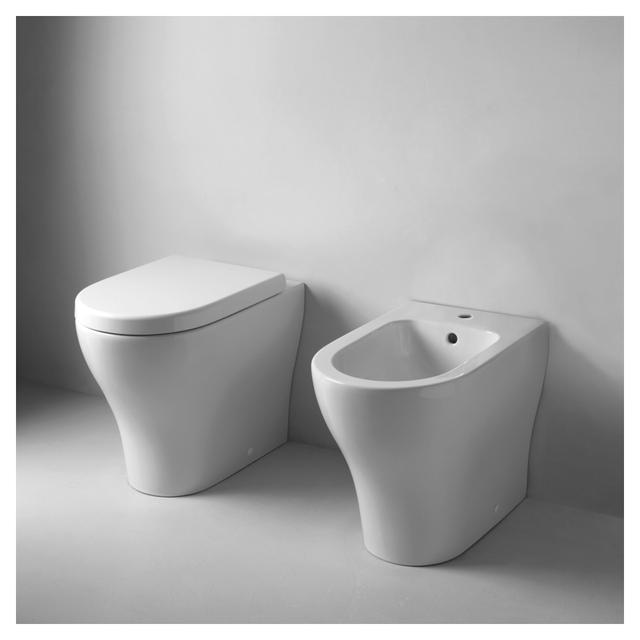 BIDET SERIE MILANO FILO MURO A TERRA CERAMICA BIANCA | Tecnomat BIDET SERIE MILANO FILO MURO A TERRA CERAMICA BIANCA | Tecnomat