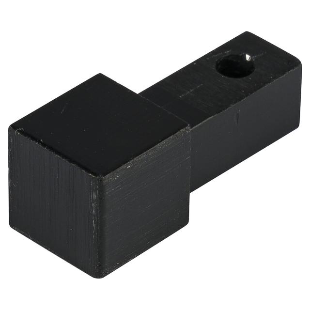 ANGOLO QUADRATO 8 mm ALLUMINIO NERO SPAZZ 1 pz | Tecnomat ANGOLO QUADRATO 8 mm ALLUMINIO NERO SPAZZ 1 pz - 2 | Tecnomat